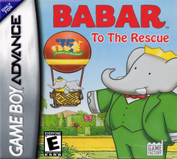 Babar: To the Rescue box art for GameBoy Advance